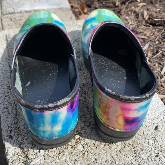 Limited edition rainbow tye dye Dansko - Picture 3 of 4